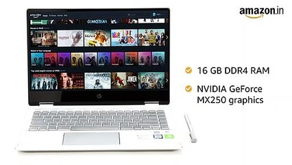 Pavilion x360 Core i7 8th gen 14 inch touch screen amazon Riview and unbox 2021