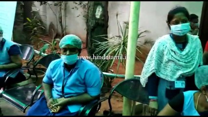 கோவிட்-19 தடுப்பூசி சிறப்பு முகாம் ஒத்திகை