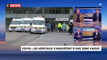 Covid : les hôpitaux s'inquiètent d'une 3ème vague