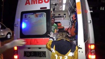 Sigara içip, yangını izlemek için ısrarcı olunca ceza yedi