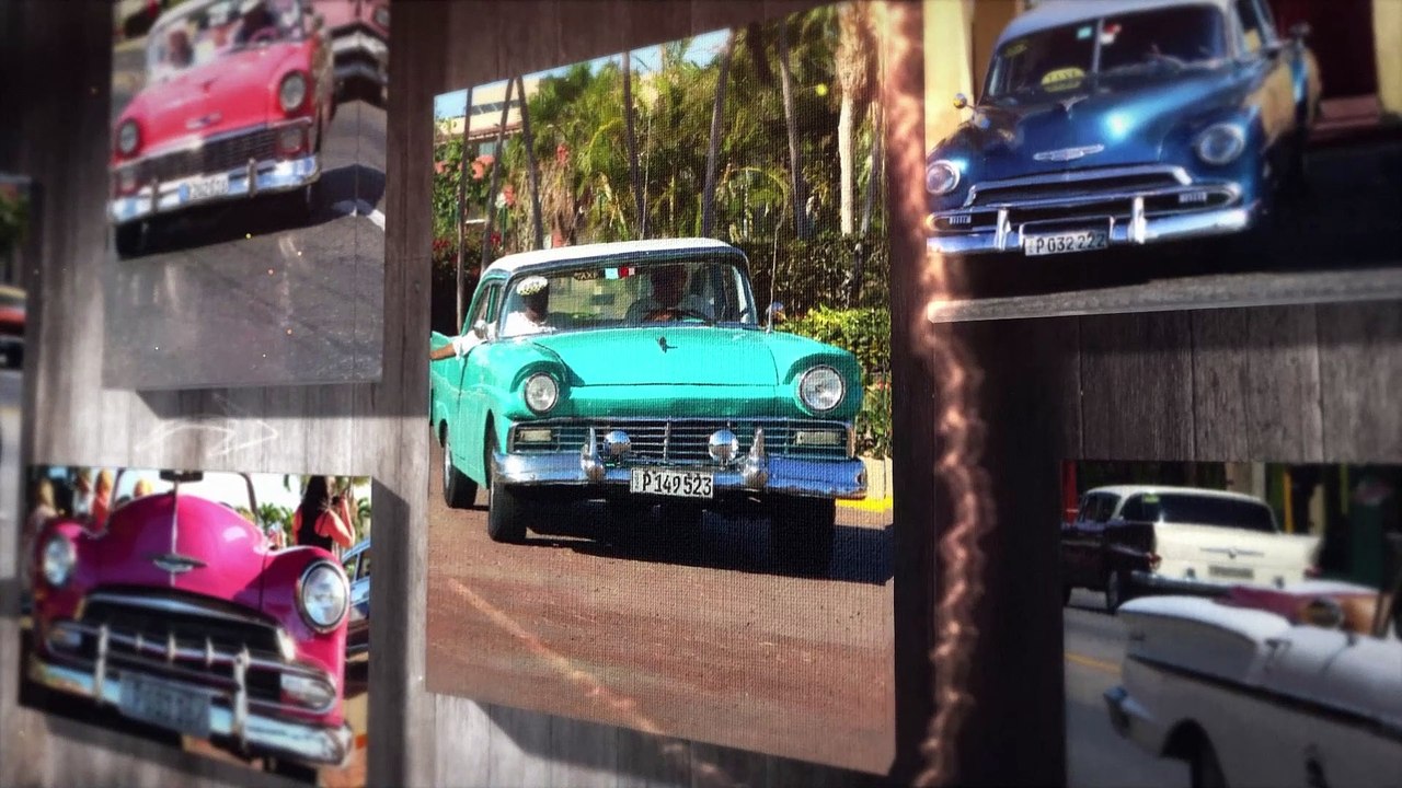 Anciennes voitures américaines à Cuba - Old American cars in Cuba