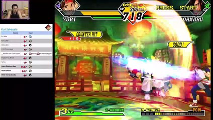 (GC) Capcom Vs. SNK 2 EO - 10 - Yuri - Ratio mode - Level 8