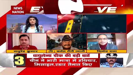 वायुसेना चीफ भदौरिया का बड़ा बयान, कहा- बॉर्डर पर तैयारी में लगा हुआ है चीन