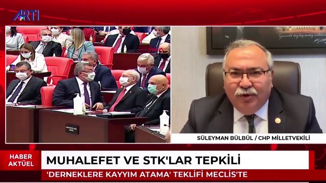 Anayasal örgütlenme özgürlüğü, ifade özgürlüğü ve adil yargılanma hakkı dahil Anayasa'nın 14 hükmünü defalarca ihlal eden, derneklere kayyum atama, avukatı muhbir hale getirme gibi birçok hak ihlali içeren yasa teklifi hakkında değerlendirmelerde bulund
