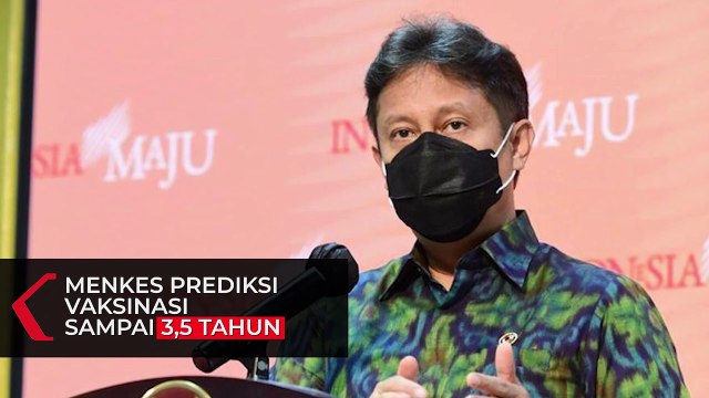 Menkes Perkirakan Vaksinasi Covid-19 di Indonesia Selesai dalam 3,5 Tahun
