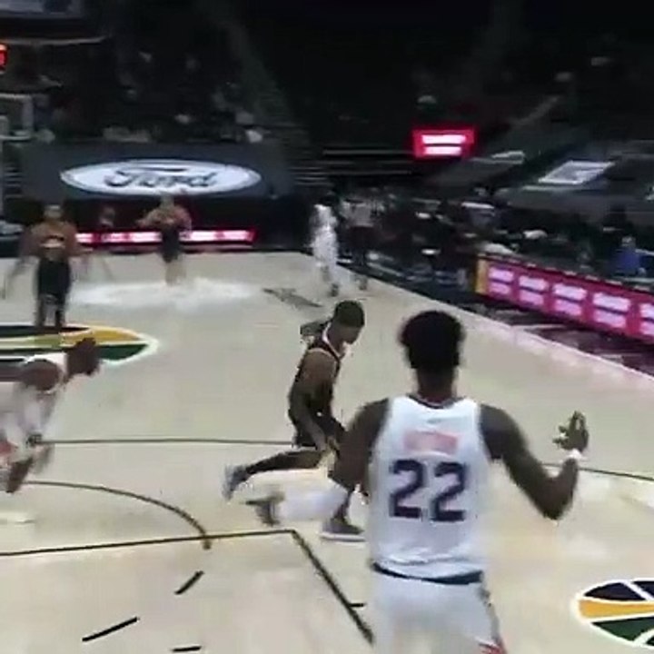 Jordan Clarkson à l'amende pour une poussette