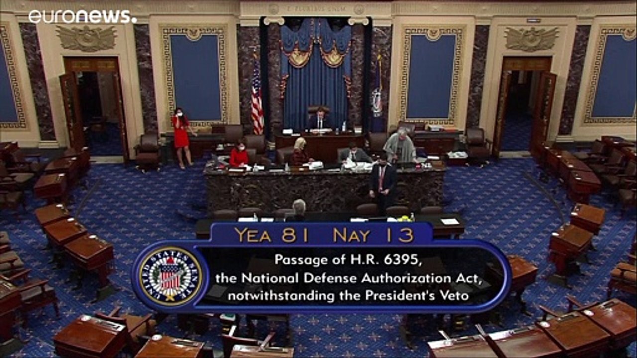 US-Kongress kippt Präsidentenveto
