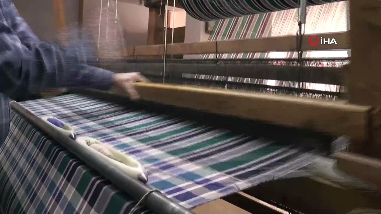 Son dokuma tezgahında son usta