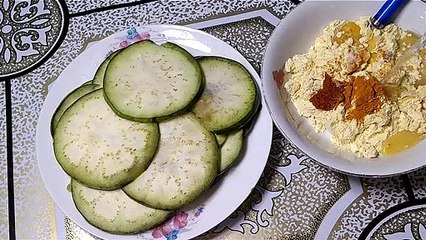 বেগুনি চপ রেসিপি ।  Eggplant chop recipe