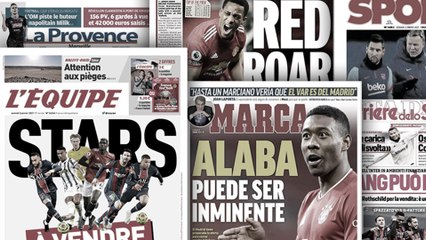 Le retour au premier plan de Manchester United impressionne l'Angleterre, l'offre du Real Madrid pour David Alaba