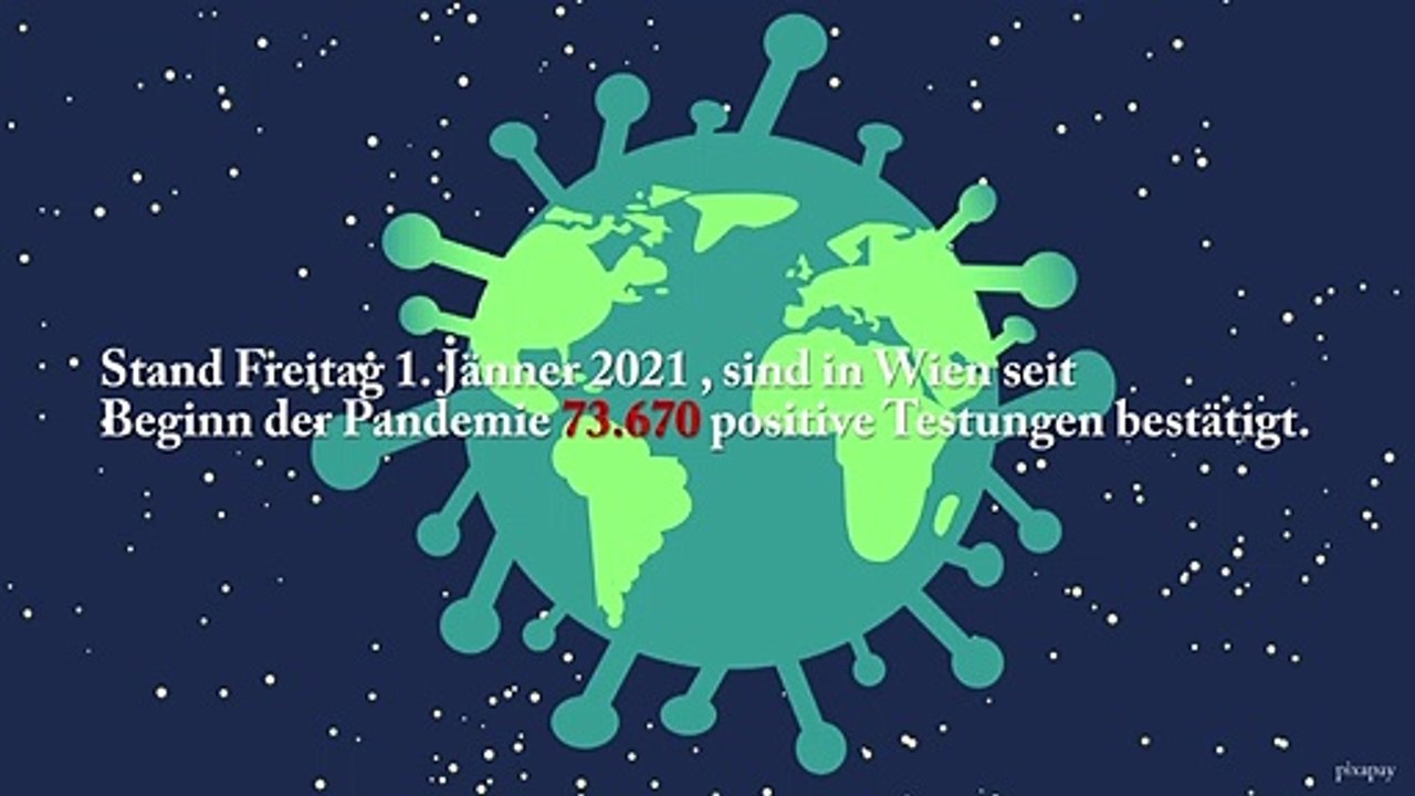 Wien Corona-Virus aktuelle Kennzahlen 2. Jänner 2021