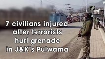 7 civilians injured after terrorists hurl grenade in J&K’s Pulwama