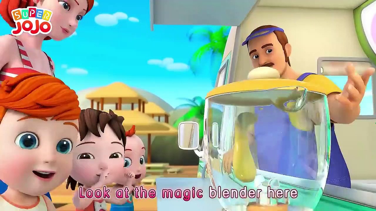 Baby JoJo‘s Rainbow Juice _ Learn Colors, Fruits