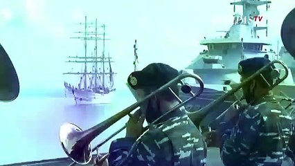 KRI Bima Suci Tiba di Surabaya Setelah 98 Hari Mengarungi Laut Indonesia