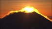 Le magnifique premier lever de soleil 2021 sur le mont Fuji au Japon