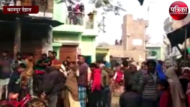 मार्केट में आग लगने पर दुकानदार की जिंदा जलकर मौत, मालिक को परिवार समेत बचाया गया