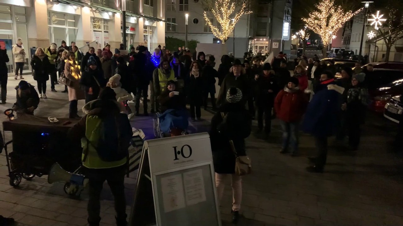 Bewegende Rede von Dr. Heinrich Fiechtner in Rommelshausen