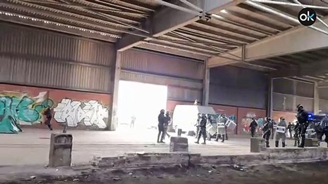 Desalojan la rave ilegal de Llinars del Vallés