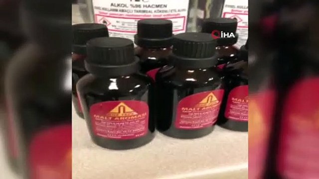 Kaçak alkol yapımında kullanacaklardı, polisin dikkatinden kaçmadı