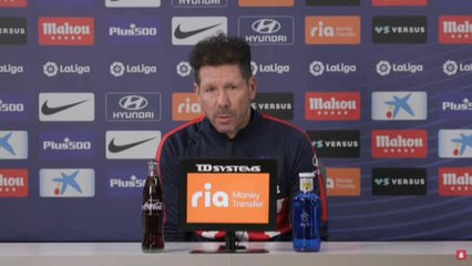 Simeone, sobre Suárez: "Luis es el futbolista que fuimos a buscar"