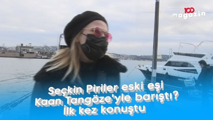 Seçkin Piriler eski eşi Kaan Tangöze'yle barıştı? İlk kez konuştu!