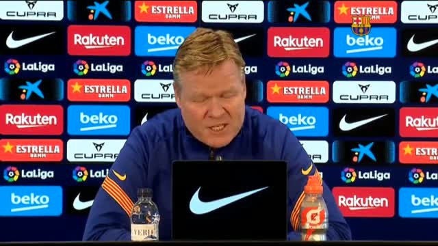 Koeman dice que no hay que estar nerviosos por la continuidad de Messi