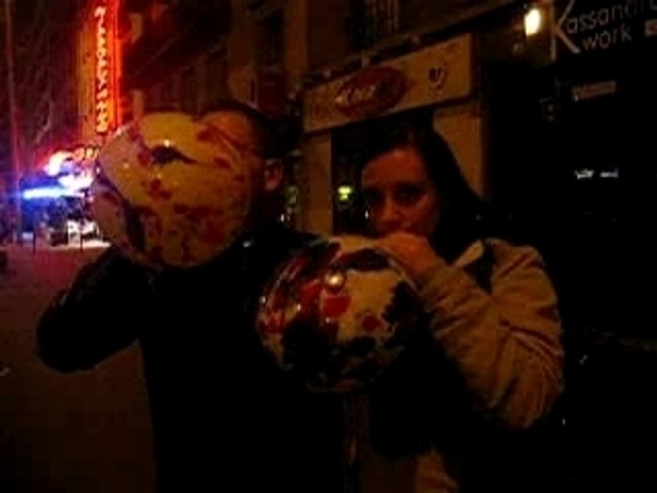 délire à l' hélium pour le départ de margareth