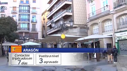 Aragón y Madrid anuncian nuevas restricciones por la incidencia de contagios