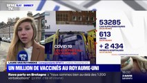 Covid-19: un million de personnes ont été vaccinées au Royaume-Uni