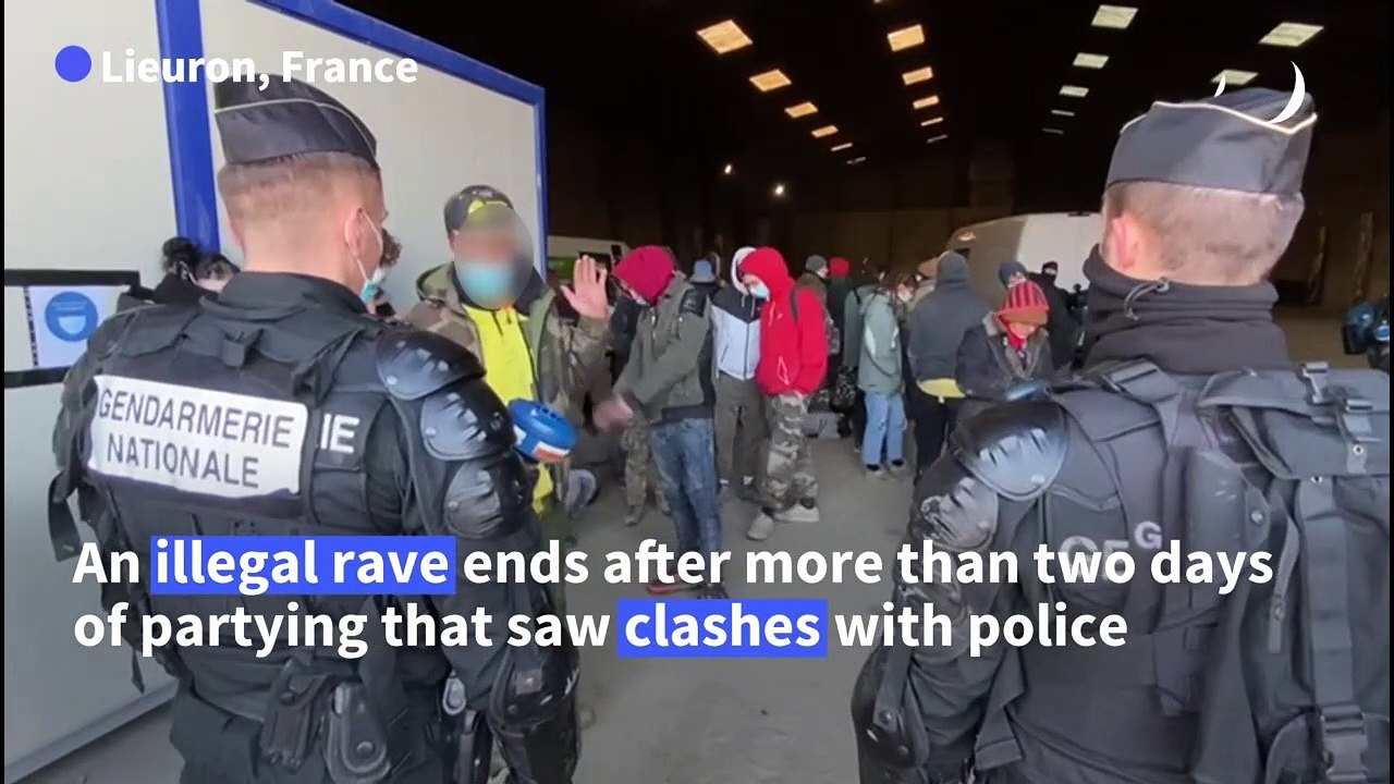 French police break up Brittany rave