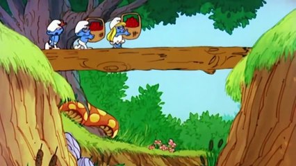 العصا السحرية  - السنافر