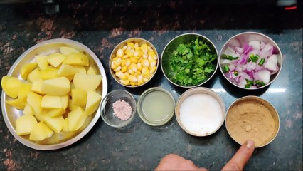 Potato's Dish | Instant Aaloo Chaat | NirmalBhoj
