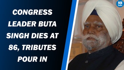 Congress Leader Buta Singh Dies At 86, Tributes Pour In