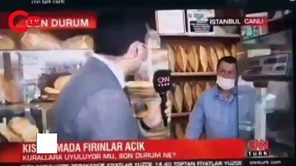 Muhabir esnafı sansürledi