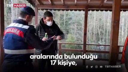 Kısıtlamayı ihlal eden belediye başkanı ve beraberindeki 16 kişiye ceza