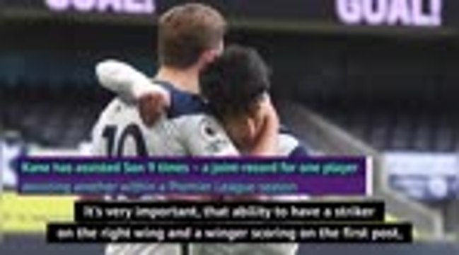 Mourinho delighted with record-breaking Spurs duo