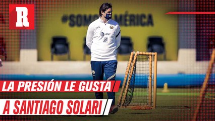 La presión nos encanta, hace que los jugadores se crezcan, mencionó Santiago Solari