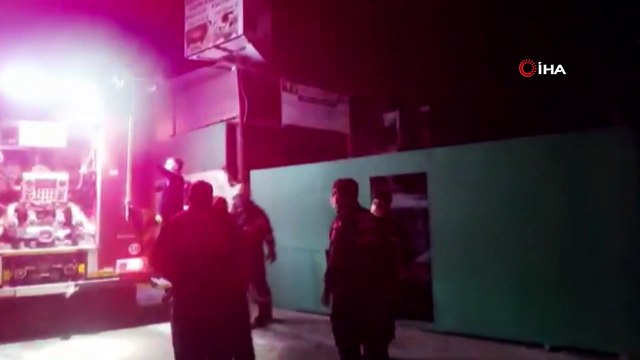 200 hayvanın bulunduğu çiftlikte çıkan yangın ekipleri seferber etti