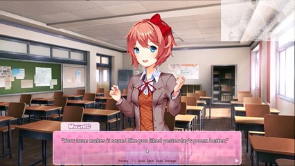 Mount C plays Doki Doki Literature Club #9