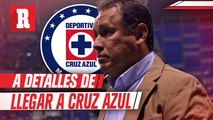Juan Reynoso, a detalles de ser entrenador de Cruz Azul