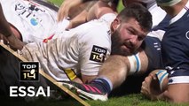 TOP 14 - Essai de Wiaan LIEBENBERG (SR) - Agen - La Rochelle - J13 - Saison 2020/2021