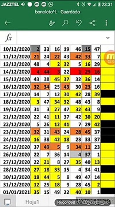 GANADOR DE LOTERIA DE bonoloto lunes 04_01_2021