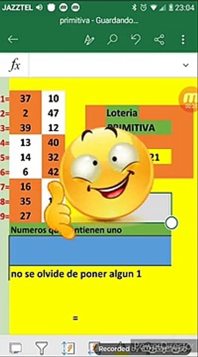 Acerto la primitiva de españa?