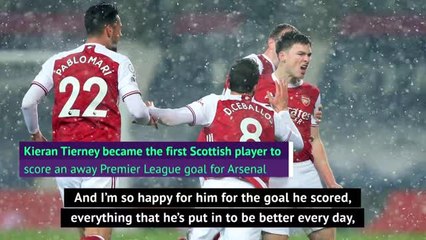 Tierney a joy to work with at Arsenal - Arteta