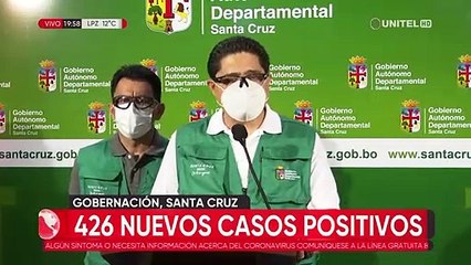 Informe de casos positivos en Santa Cruz - 02 de enero de 2021