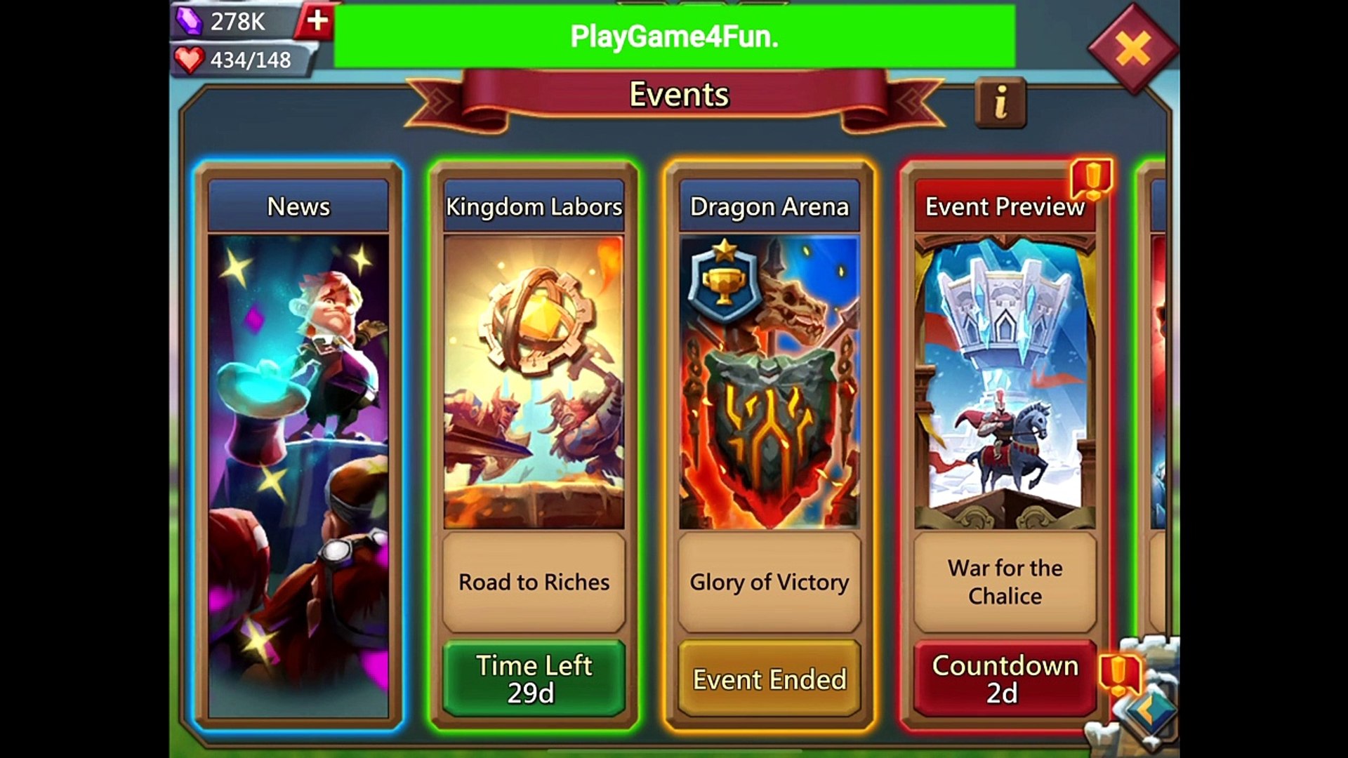 Lords Mobile Kingdom Labors Talk To Your Heroes 1 Times Video Dailymotion