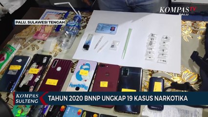 Tahun 2020 BNNP Ungkap 19 Kasus Narkotika