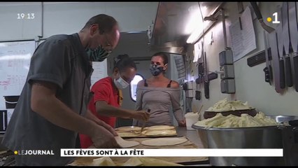 Les fèves à la fête