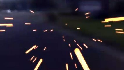 Dash cam. Near miss
