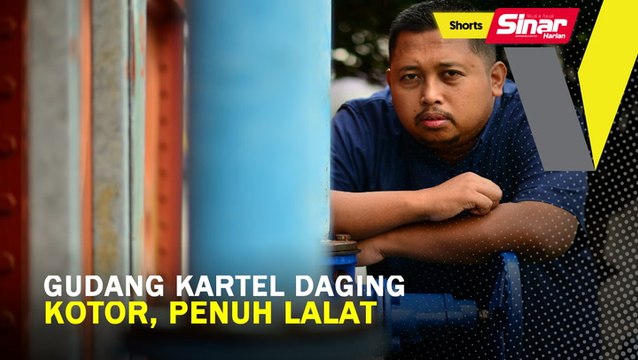 SHORTS: Gudang kartel daging kotor, penuh lalat
